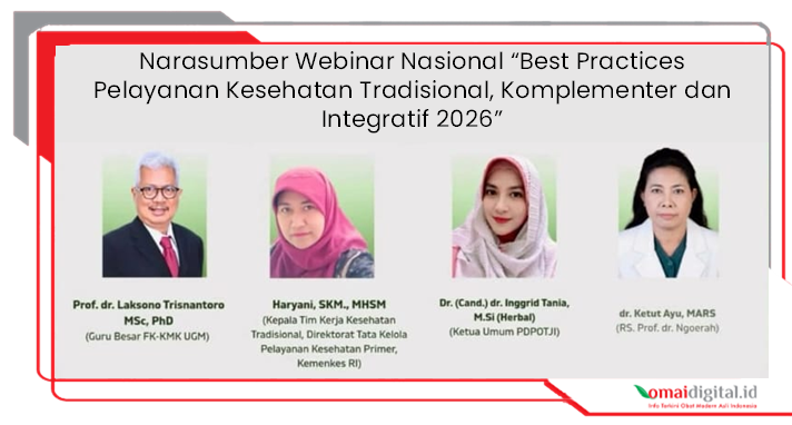 Perlu Sinergi Pelayanan Kesehatan Tradisional, Kompelementer dan Integratif di Indonesia
